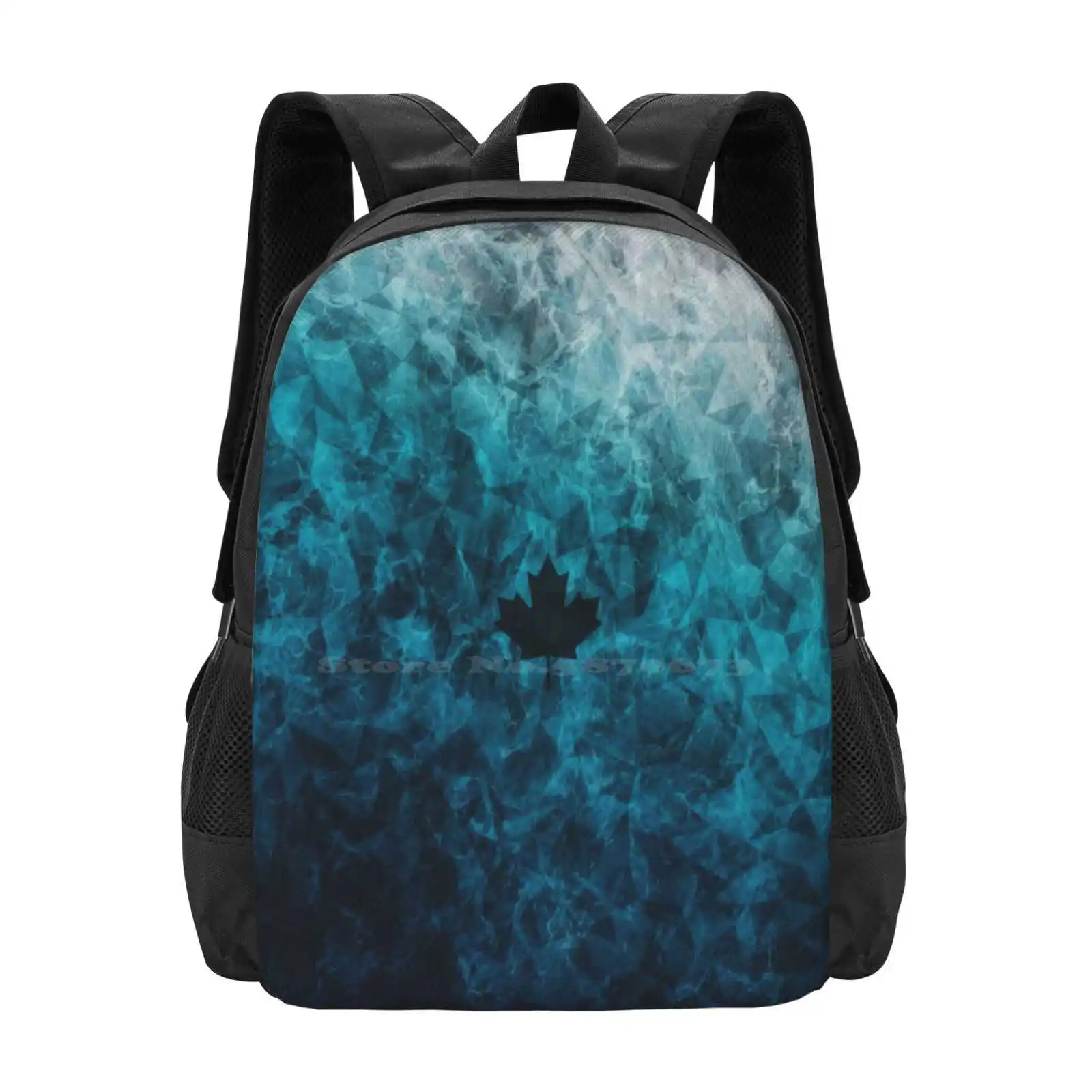 Black Ice - Jtf2 [ Roufxs - ] School Bag Big Capacity Backpack Laptop Video Game Skin Winter Jtf2 Frost Sub Zero Black Ice Black