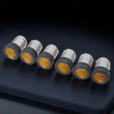 

6pcs Light Bulb Converter Socket Adapter for B15D to E14 LED Lamp Holders Screw Fit High Temp Resistant Anti Aging Safe Durable