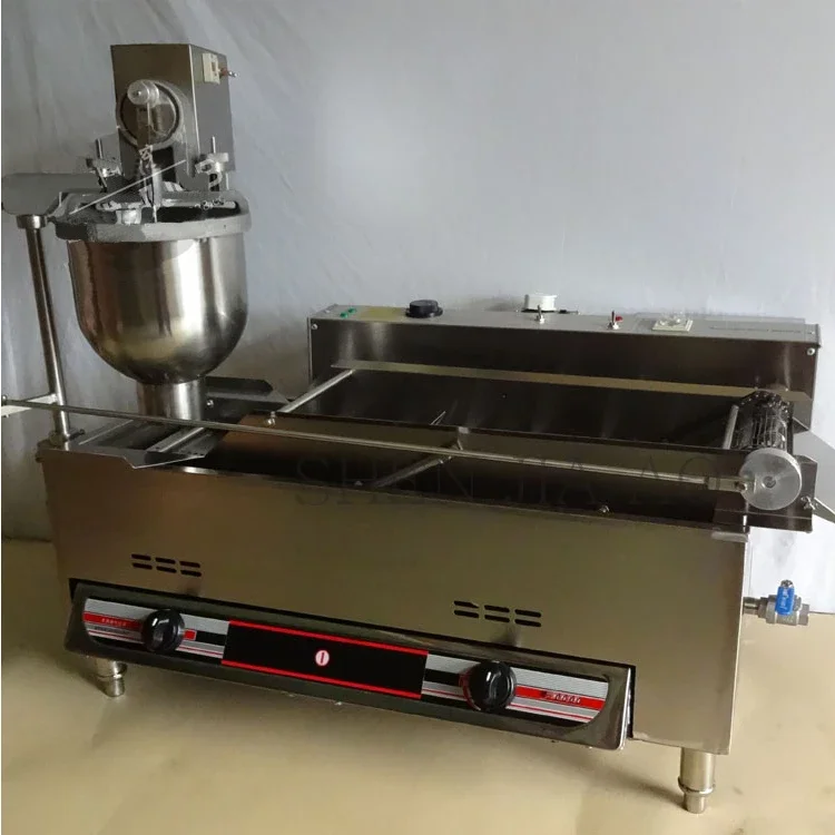 Commercial Doughnut Maker Automatic Donut Frying Machine Stainless Steel Gas and Electric Donut Making Machine