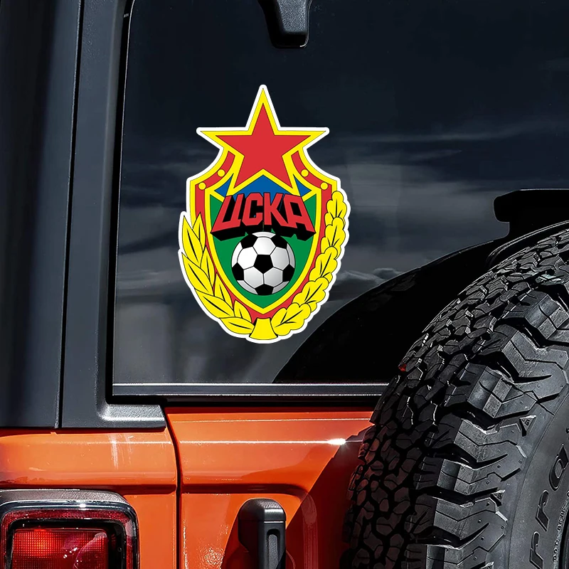 

32923# Наклейка на авто Футбольного ЦСКА Car Sticker Waterproof Vinyl Decal Car Accessories Car Styling
