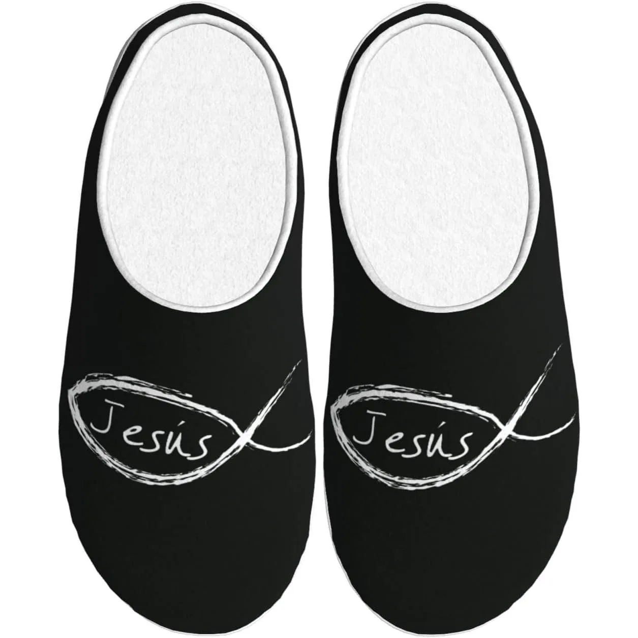 

Yeshua Jesus Christian Adult Cotton Slippers For Women Men