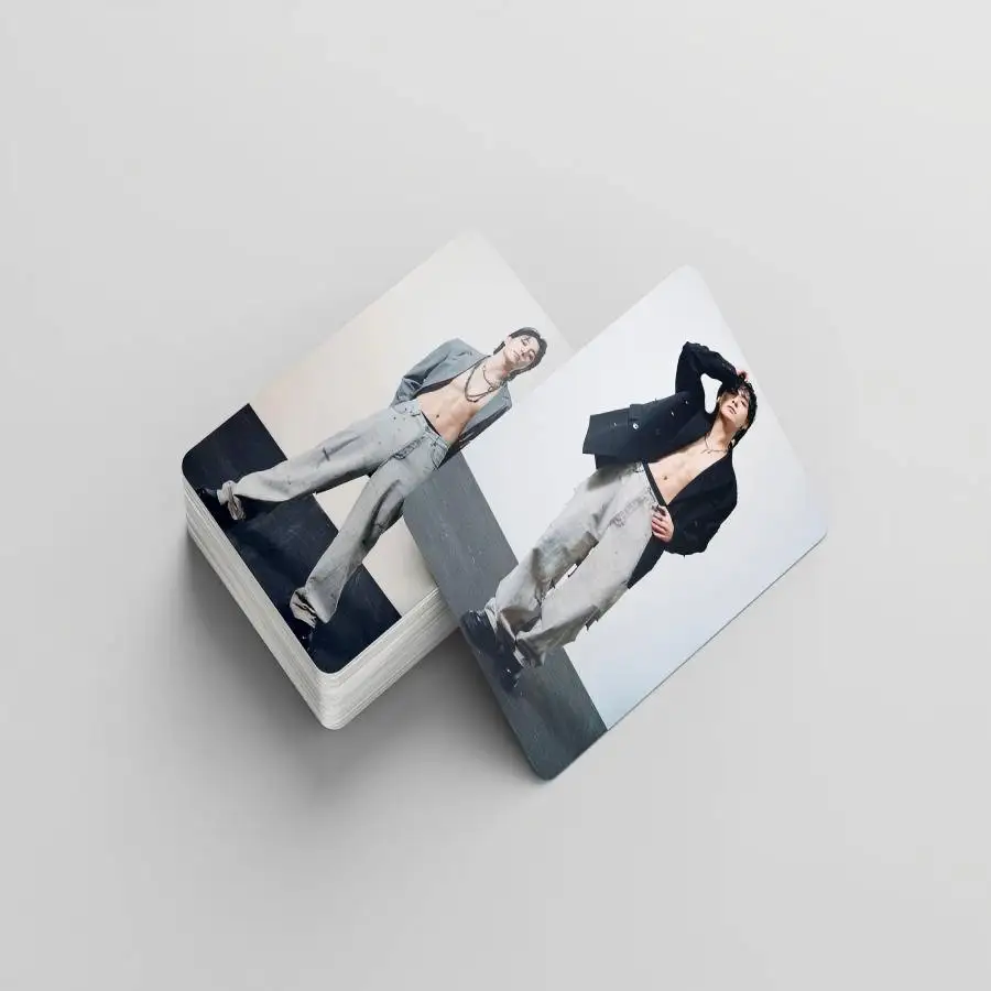 การ์ดโฟโต้การ์ดจองกุก วงเคป๊อป 55 ชิ้น/ชุด อัลบั้มใหม่เซเว่น โปสการ์ด ของสะสมสำหรับแฟนคลับ ของขวัญ