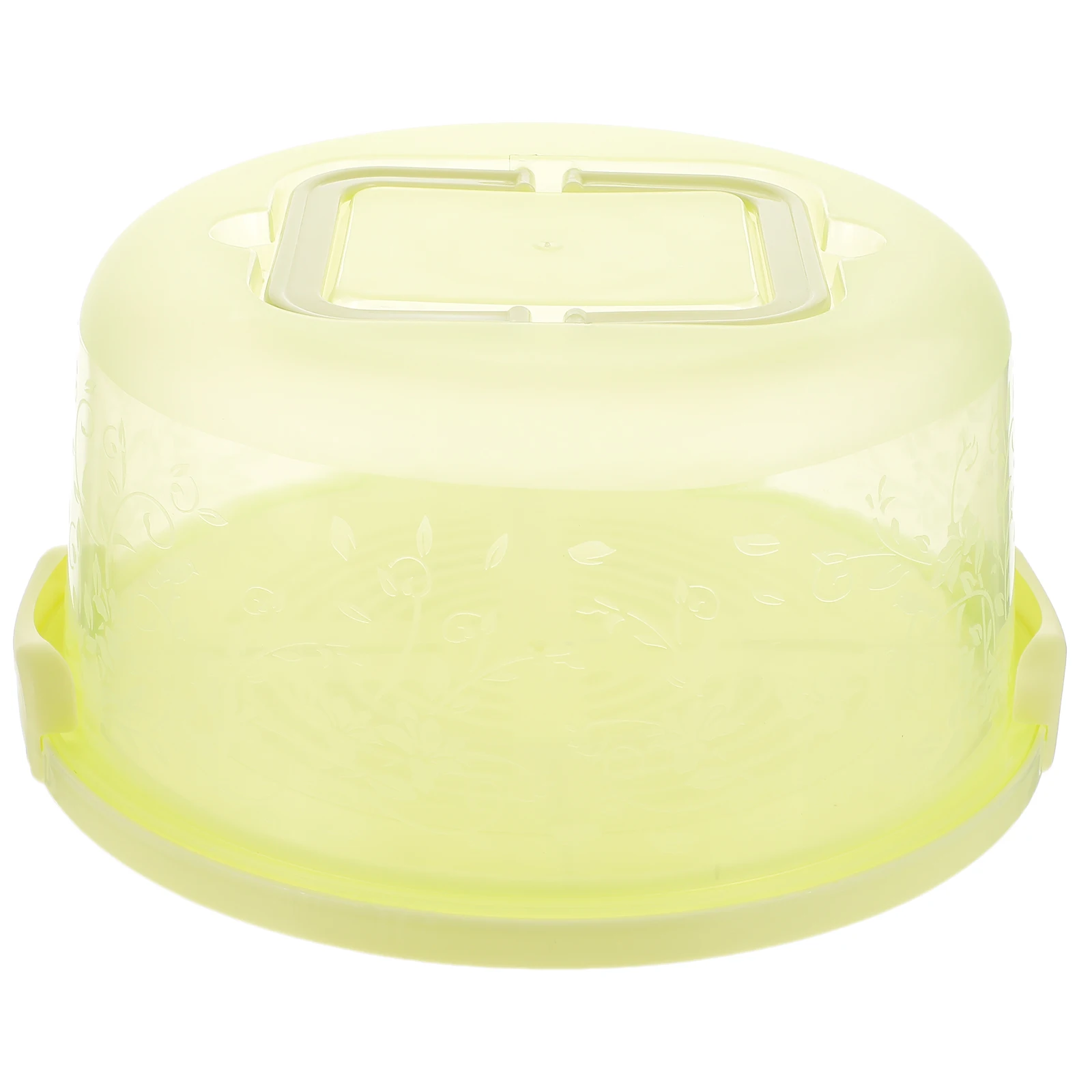 

Portable Cake Box Blue PP Lightweight Handle Sealed Buckle Food Packing Dessert Container Safe Use Packaging Boxes