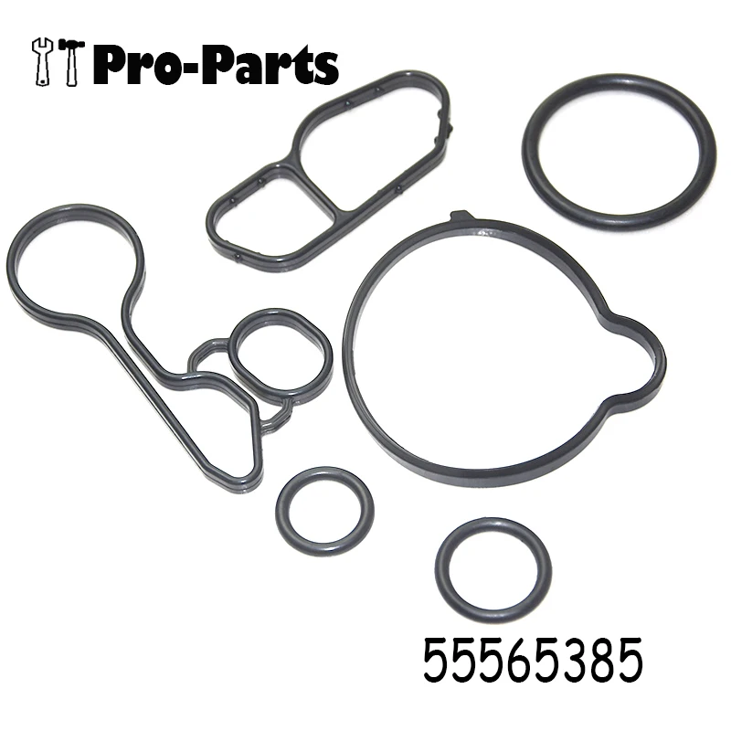 New 6PCS/Set Oil-Cooler Gaskets For Chevrolet Cruze Sonic Trax Encore 1.4T Astra 55566784 55565385 55568536 55568539