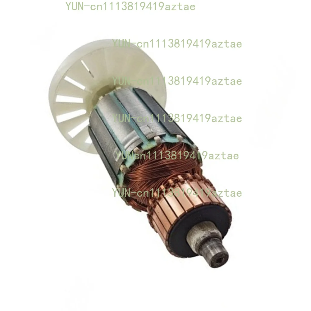 Armature Rotor for KGS 216M Circular Saw Motor 220-240V Replacement Part Featuring Copper Wire Winding and Protective Cover