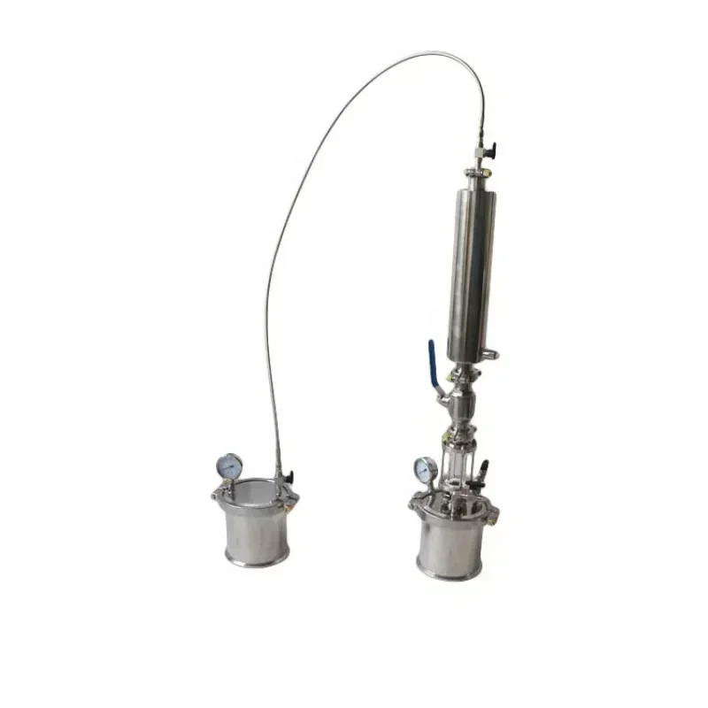 

Dewaxing 135g Closed Loop Extractor with Recovery Tank and Sight Glasses