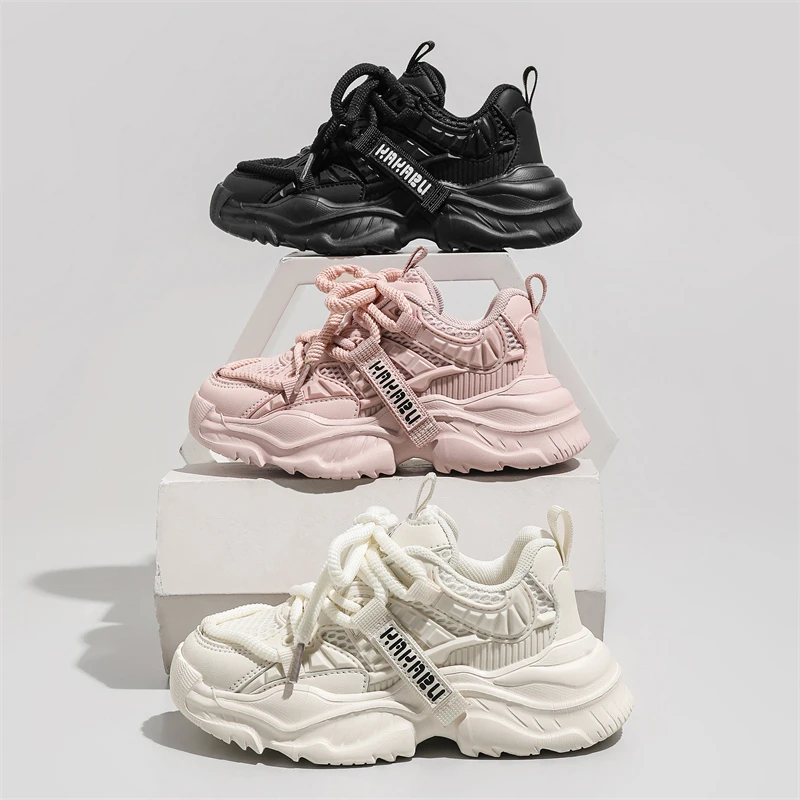 

2025 Spring Autumn Children's simple and comfortable Sport Shoes New Breathable Fashion Casual Shoes for Girls Trendy