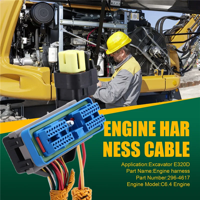 A20K-2964617 Кабель жгута проводов двигателя экскаватора для CAT Caterpillar 320D 323D C6.4 296-4617