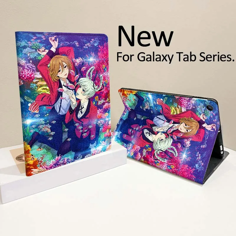

K-Kakeguruis Anime Cool Tablet Case For Samsung Galaxy Tab A A7 A8 A9 A11 S6 S11 Lite Plus 10.1 10.4 10.5 Inch