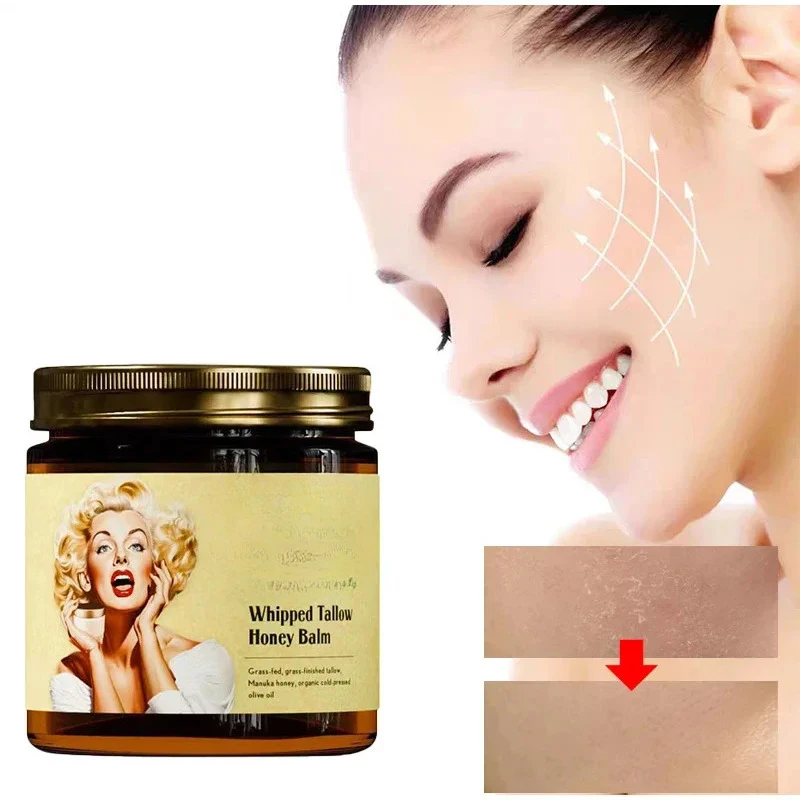 مرطب طويل القليل من لحم البقر والفانيليا المخفوقة بنسبة 100%، مضاد للشيخوخة بخطوط دقيقة وتبييض وترطيبها