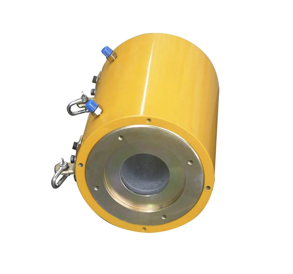 Electric Hydraulic Cylinder Piston Hollow Jack 200Ton Prestressed Double Acting