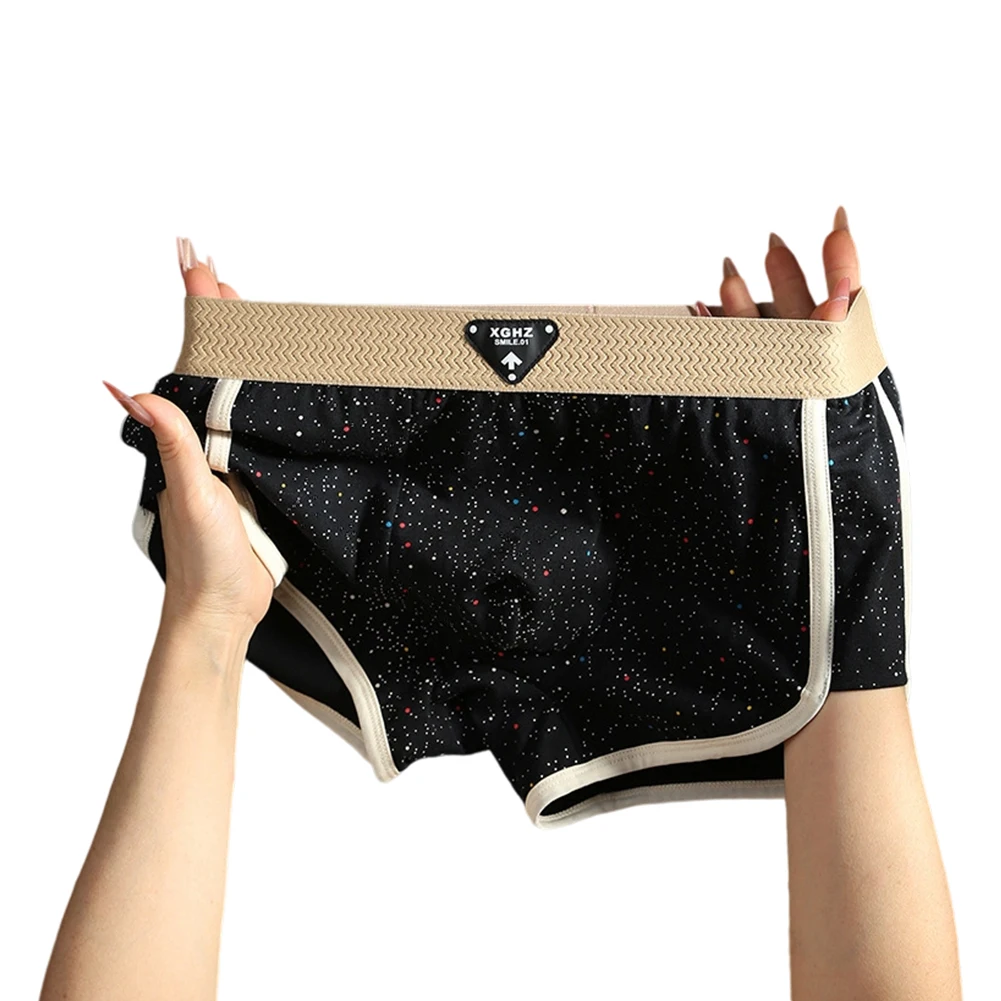 

Soft Panties Breathable Underwear Casual Outing Light Gray Fashionable Men's Underwear Boxer Shorts Casual Wear