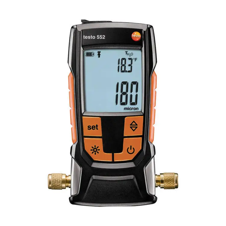 0560 5522 testo 552 digital vacuum micrometer with bluetooth  gauge, petrochemical/chemical industry