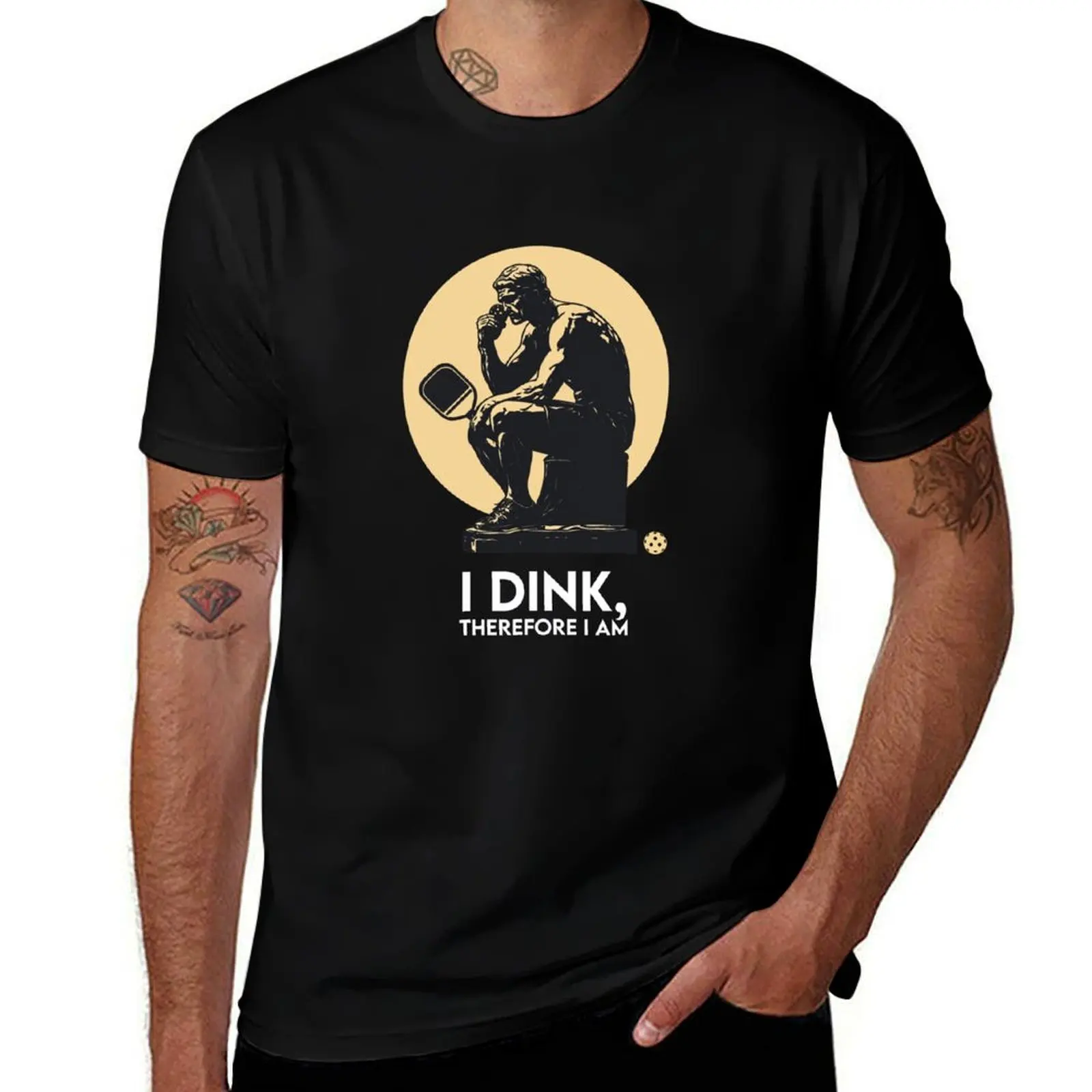 

The Dinker T-Shirt summer top Louboutins korean fashion tshirts for men