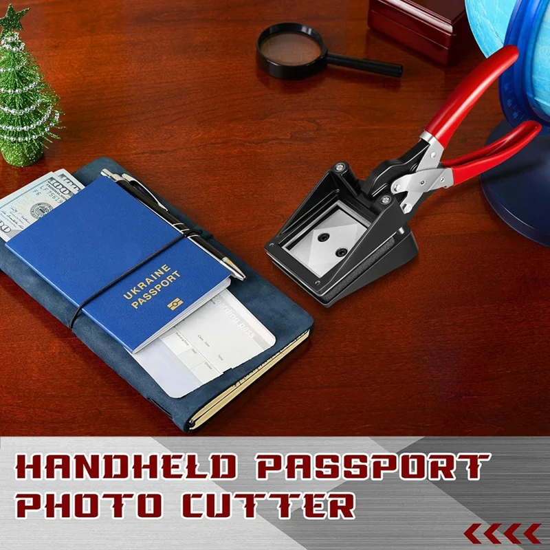 Handheld Passport Photo Cutting Machine Photo ID Die Cutting Machine Hole Punch Suitable For Office