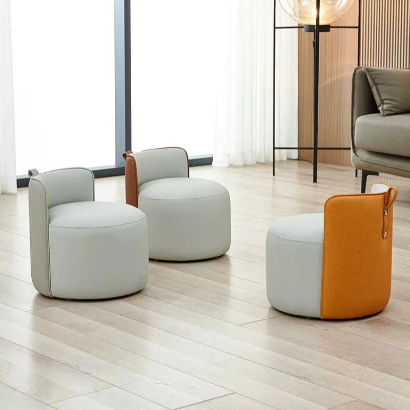 

Floor Seat Bedroom Stool Chair Footrest Minimalist Ottoman Small Entryway Stool Chair Nordic Living Room Furniture Accessories