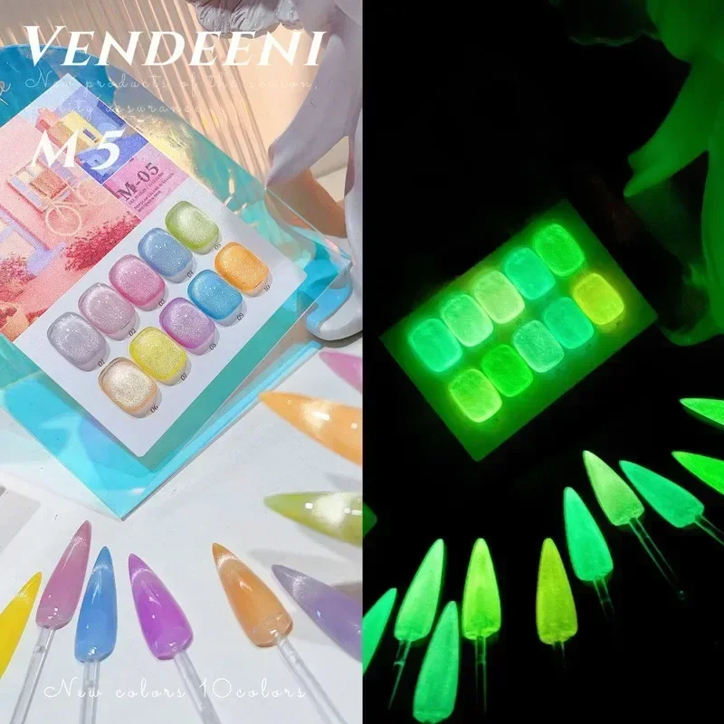 

New luminous 9D Magnetic Wide Cat Eye Nail Gel Polish 8ml Nails Art Polish Gel Lacquer Magnet UV/LED Soak Off UV Gel Varnish