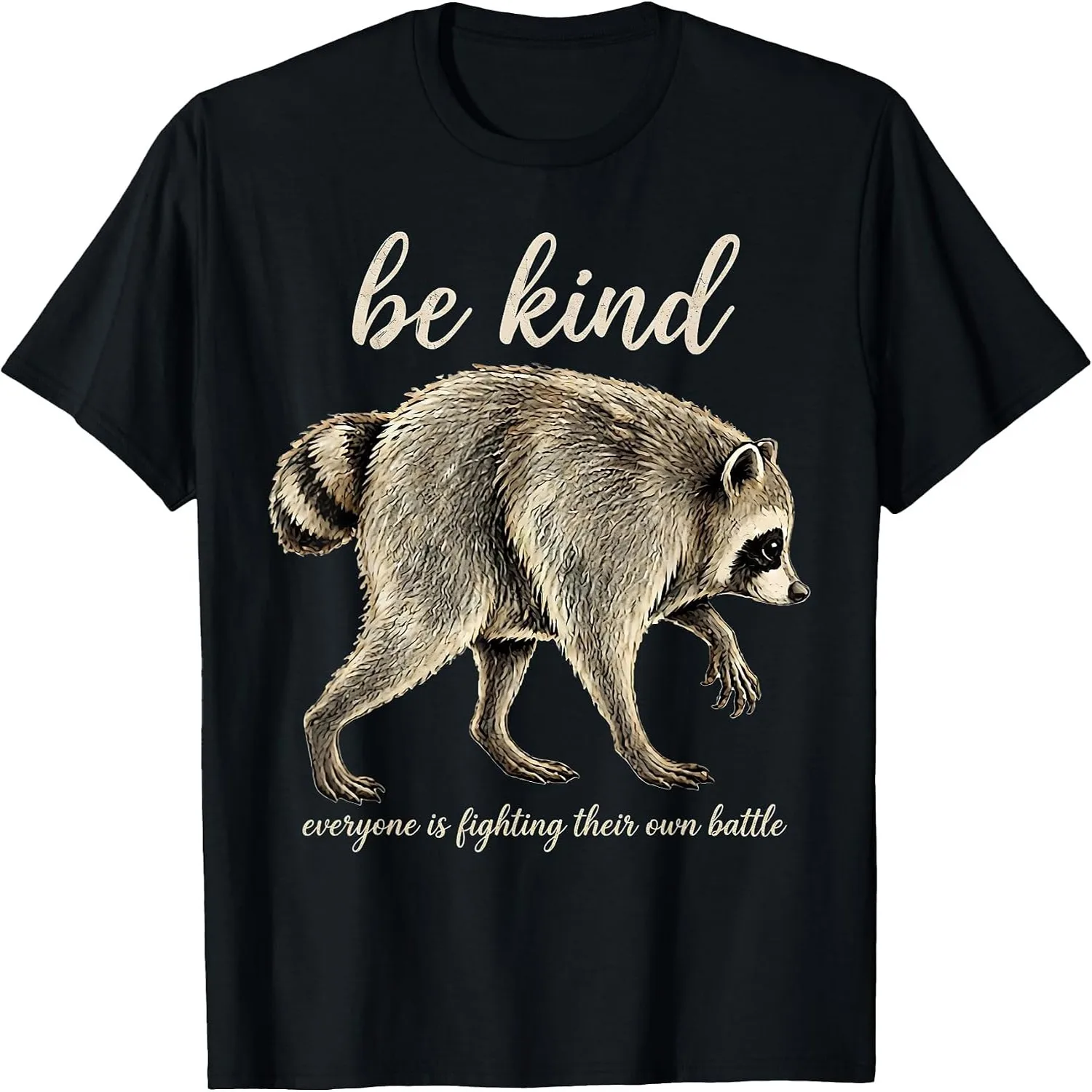 Jimothy Viral Raccoon Meme Be Kind Funny Jimothy Meme T-Shirt