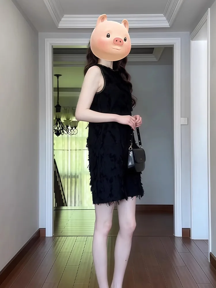 Rétro a-ligne Svel découpe florale Dr femmes été nouveau Sle jupe polyvalente trajet coréen Sle l taille