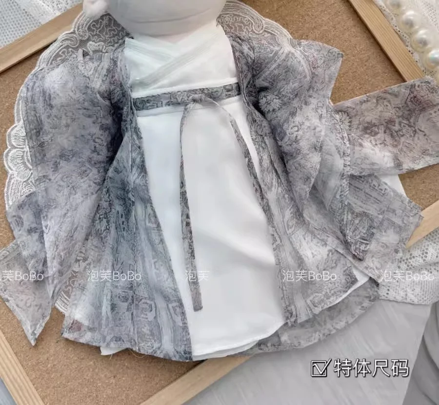 Original TV Till The End of The Moon Tan Taijin Luo Yunxi Handmade Ancient Suit For 20cm 30cm Doll Toy Clothes Costume Cosplay