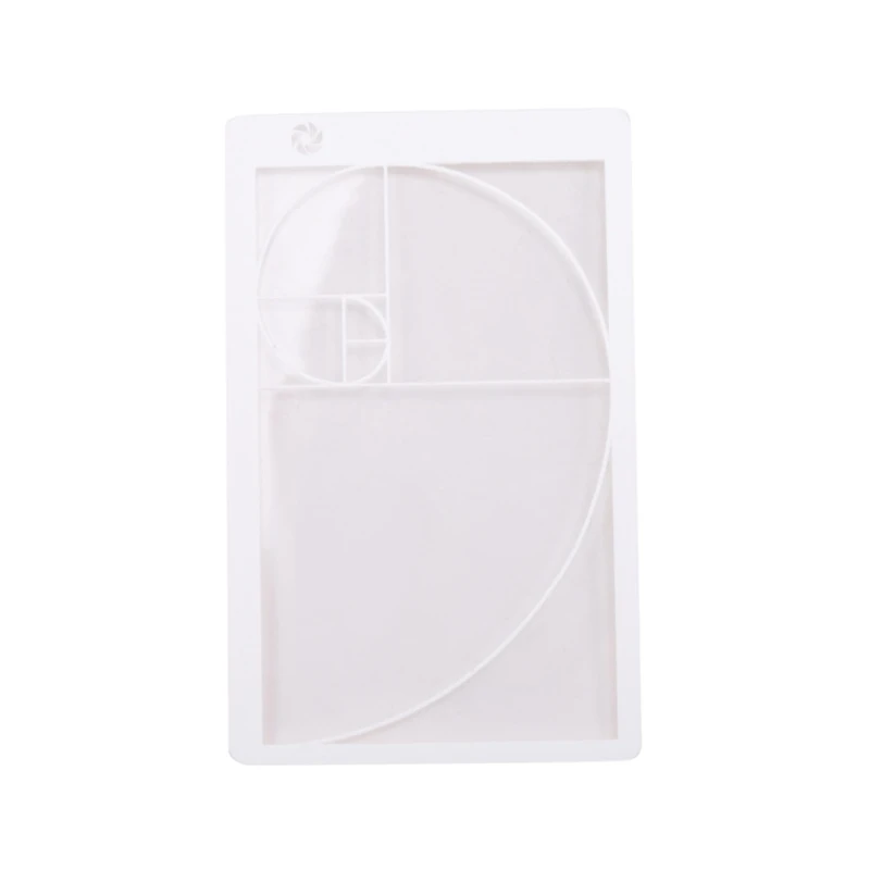 

Инструмент для определения золотистого треугольника, видоискатель/просмотр фотографий/живопись/Рисование, размер кредитной карты помещается в бумажник