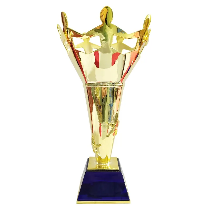 Metal Resin Crafts Glossy Football Basketball Football Trophy Customized Award Sports Competition Souvenir Winning Cup Gift