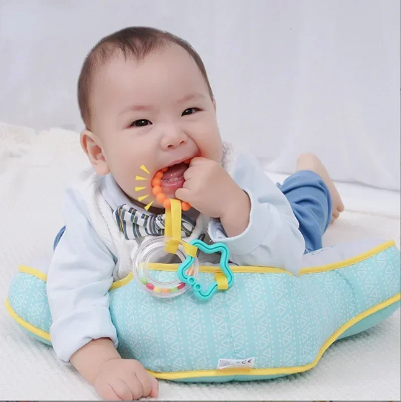 

New Baby Pillow Tummy Time Toy Lying Pillow High Contrast Double-Sided Sensory Toy Newborn Head-up Training Baby Pillows Gifts