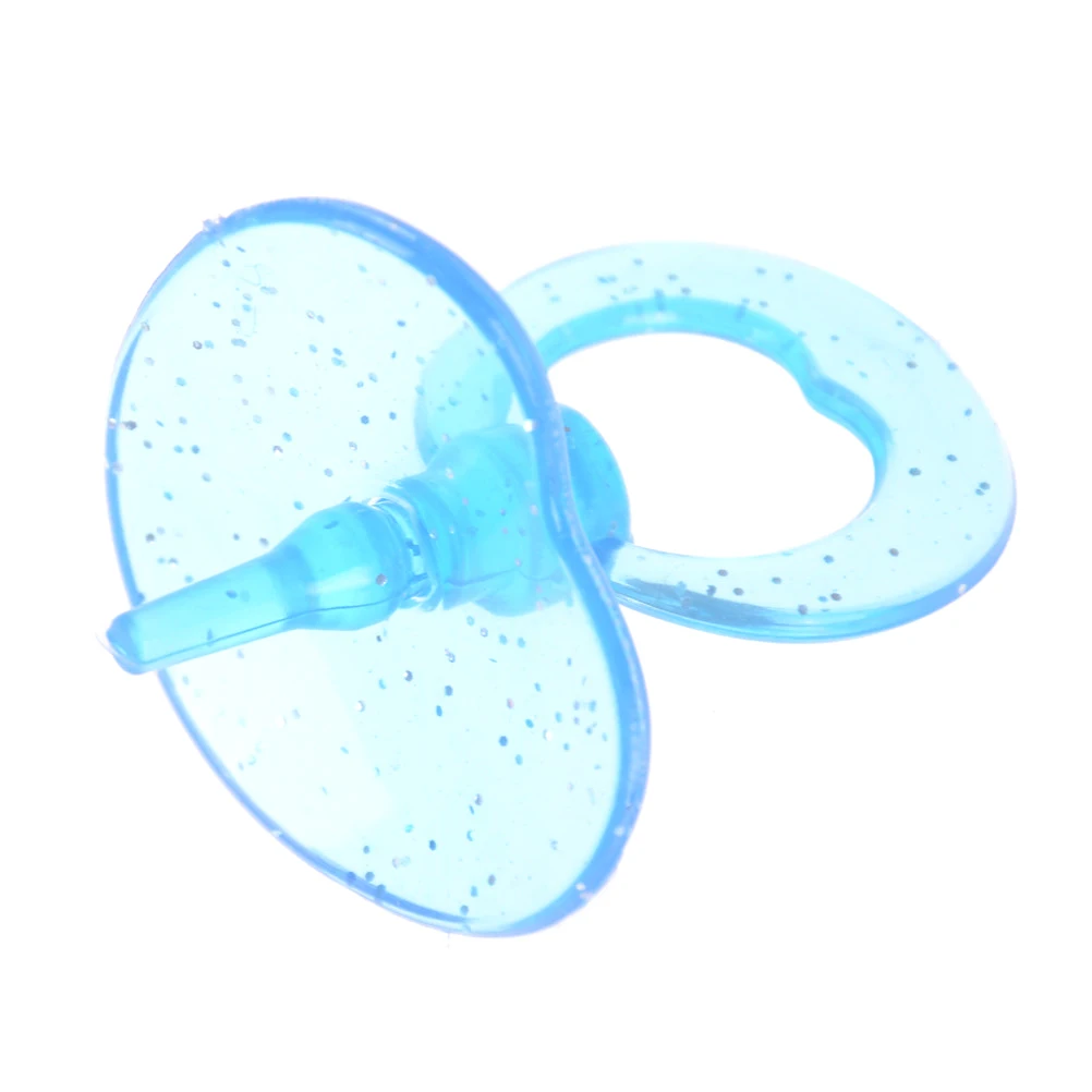 2Pcs/set Random Color Dollhouse Baby Doll Pacifiers Feeding Nursery Room Girl Gift Toys Doll House Accessories