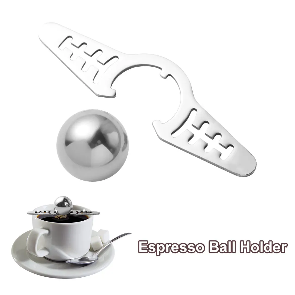 

Reusable Coffee Ice Ball Portable Design Safe Material Coffee Cooling Tool Rapid Cooling With Holder Espresso Ball Belt Holder