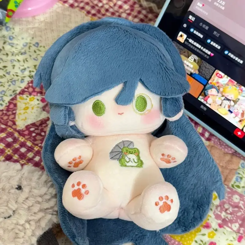 

20 см Пепел Королевства Чжан Мяо Солнце Ce Юань Цзи мультяшное платье хлопковая кукла плюшевые игрушки для детей и взрослых фанаты подарки для девочек