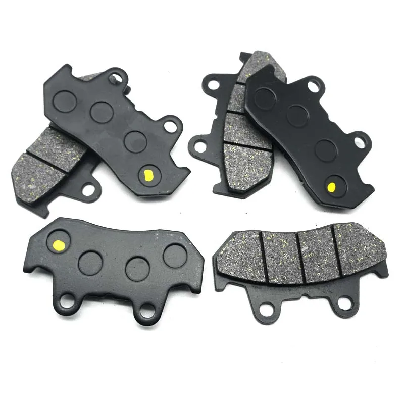 Motorcycle Front Rear Brake Pads kit set For HONDA NS400R NC19 1985-1988 VF500F Interceptor 500 1984 1985 1986 NS400 R VF 500 F