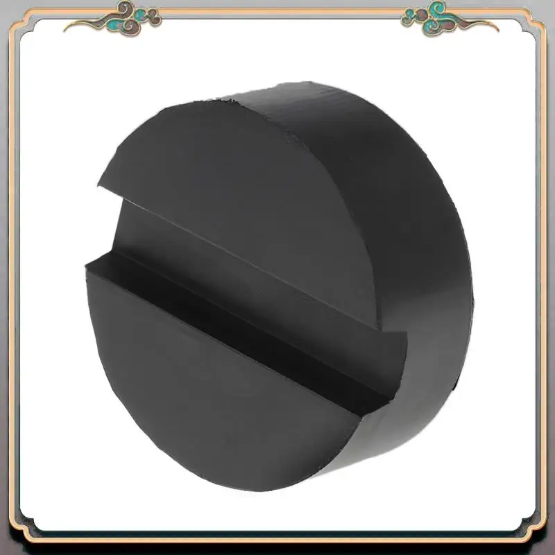 

Reliable-Black Rubber Slotted Floor Jack Pad Frame Rail Adapter For Pinch Weld Side Pad
