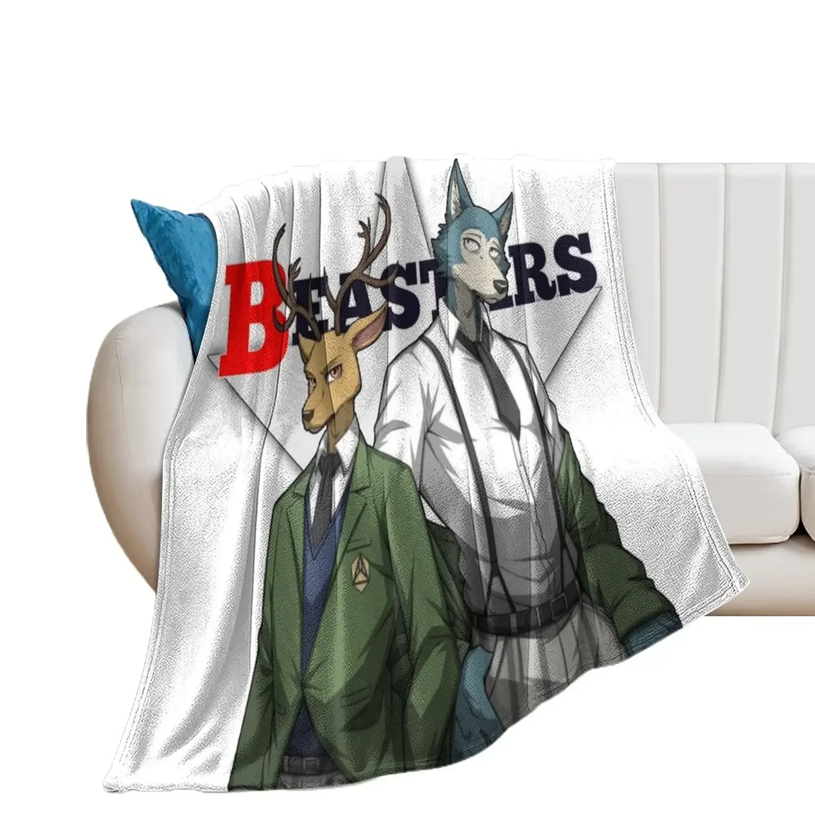 Louis & haru beastars Throw Blanket Sleeping Bag Luxury Brand Summer Beautifuls Blankets