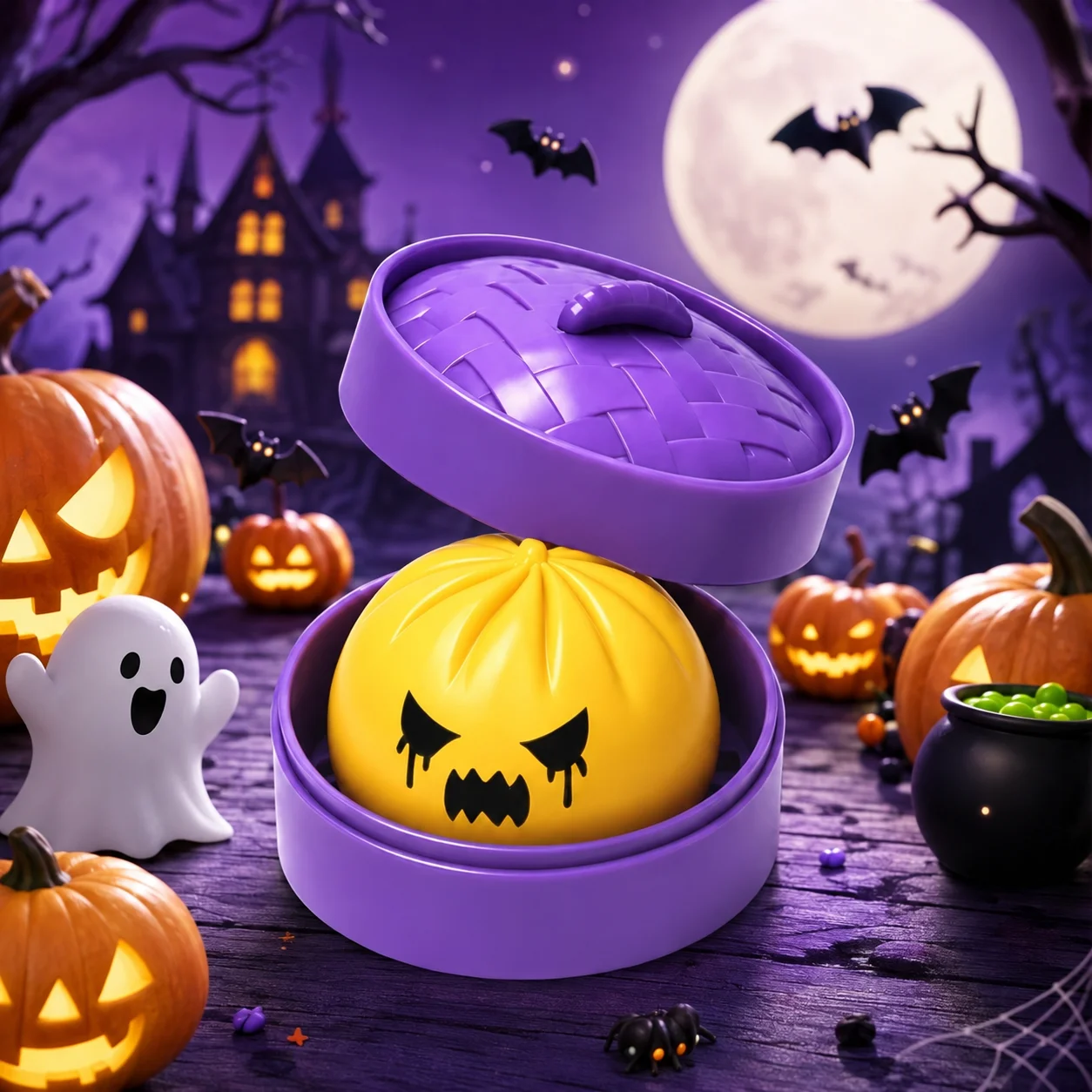 Mainan Squishy Bola Hantu Hall - Kids Toys Dumplings ulasan dan harga