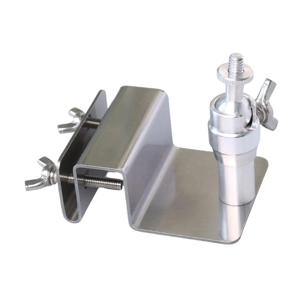 

Solar Panels Support Adjustable Gutter Mount Bracket Compatible for Eufy and For Arlo Cameras with Stainless Steel