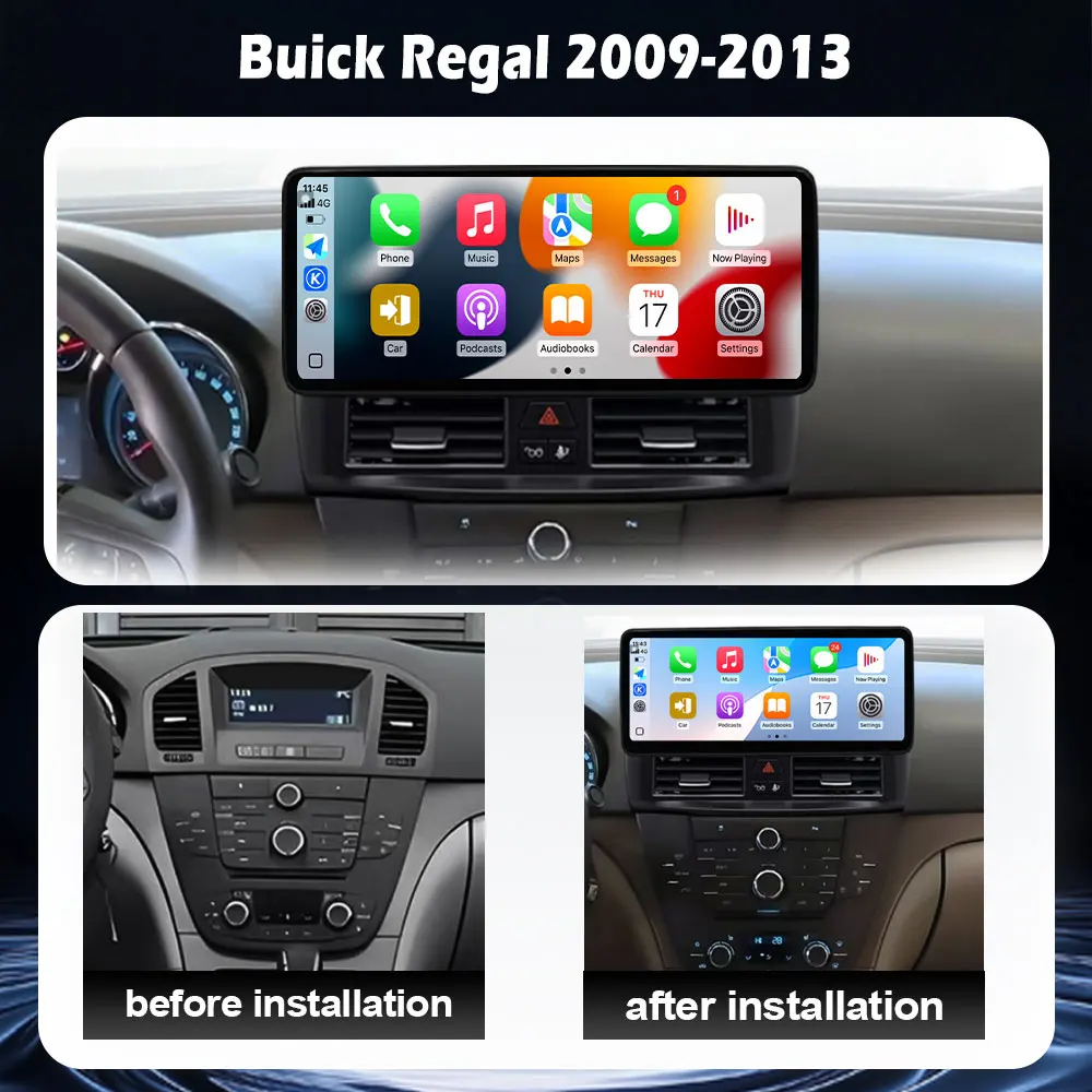 For Chevrolet Orlando 2018-2022 DSP 2400*900P 12.3 Inch Multimedia Plyaer Stere WIFI Wireless Carplay Android Auto GPS Bluetooth