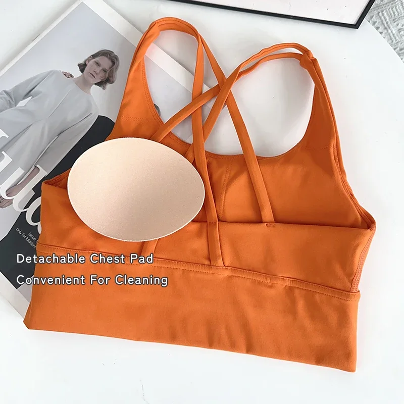 Summer 2PCS Women's Sports Yoga Shorts Sets Sexy Cross Back Bra Top High Waist Shorts Quick Drying Running Workout Fitness Suit