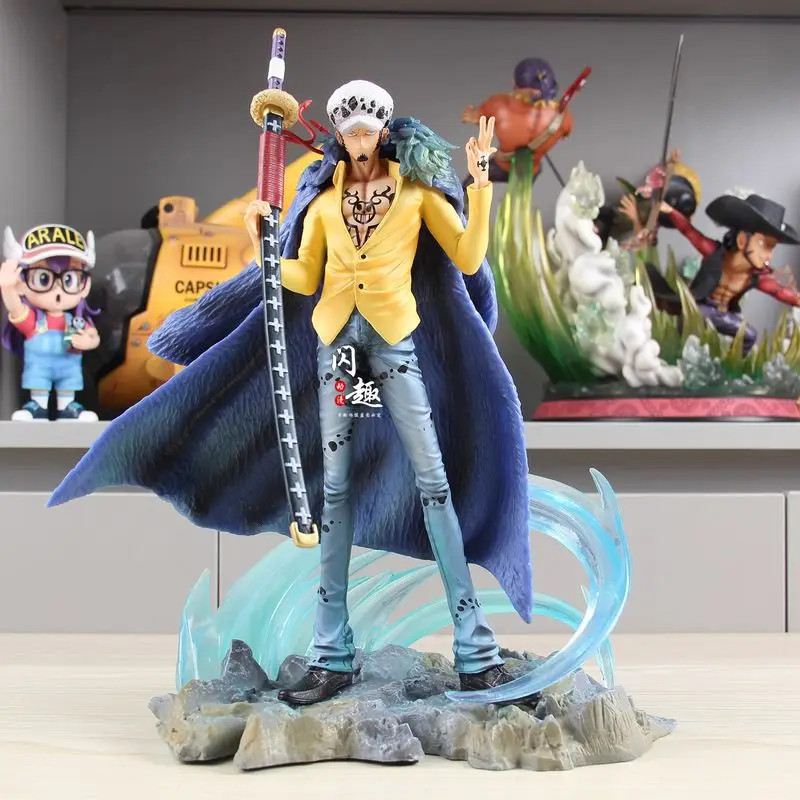 أنيمي قطعة واحدة عمل الشكل قطعة واحدة ترافالغار د. قانون المياه التماثيل 25 سنتيمتر مانغا تمثال الطرفية نموذج الحلي اللعب هدية