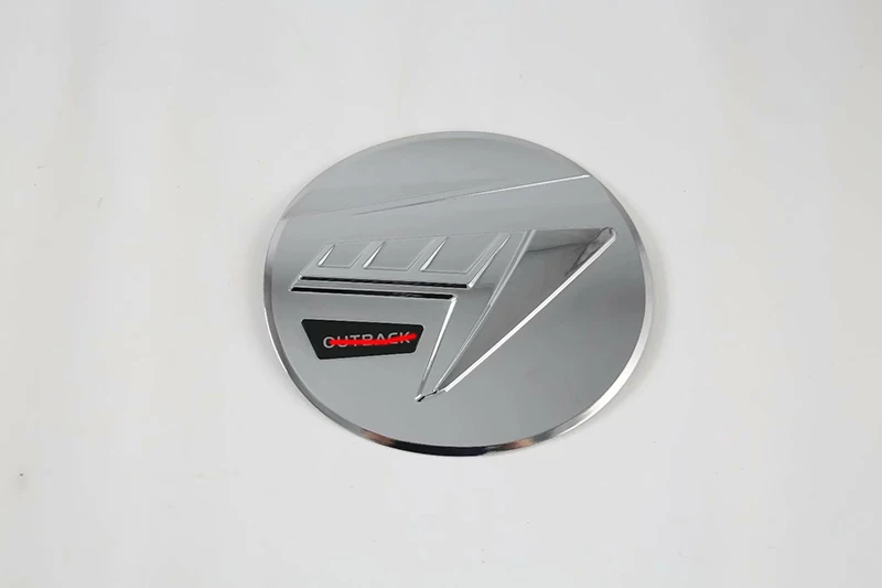 For Subaru Outback BT 2021 2022 Car Accessories ABS Chrome fuel tank cap cover car-styling trim oil fuel cap protective - view 2
