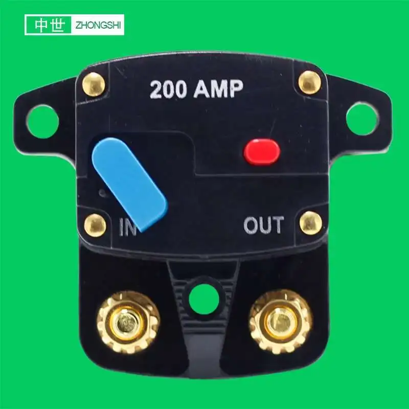 

CB3 High Amp Automatic Circuit Breaker Fuse Holder Switch Car Audio For Overcurrent Protect 12V 40A 60A 100A 120A 150A