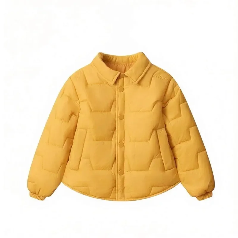 

Осенне-зимнее пальто, одежда, детская стеганая куртка с длинными рукавами, детская рубашка, стильные топы, верхняя одежда, одежда для мальчиков и девочек от 1 до 12 лет