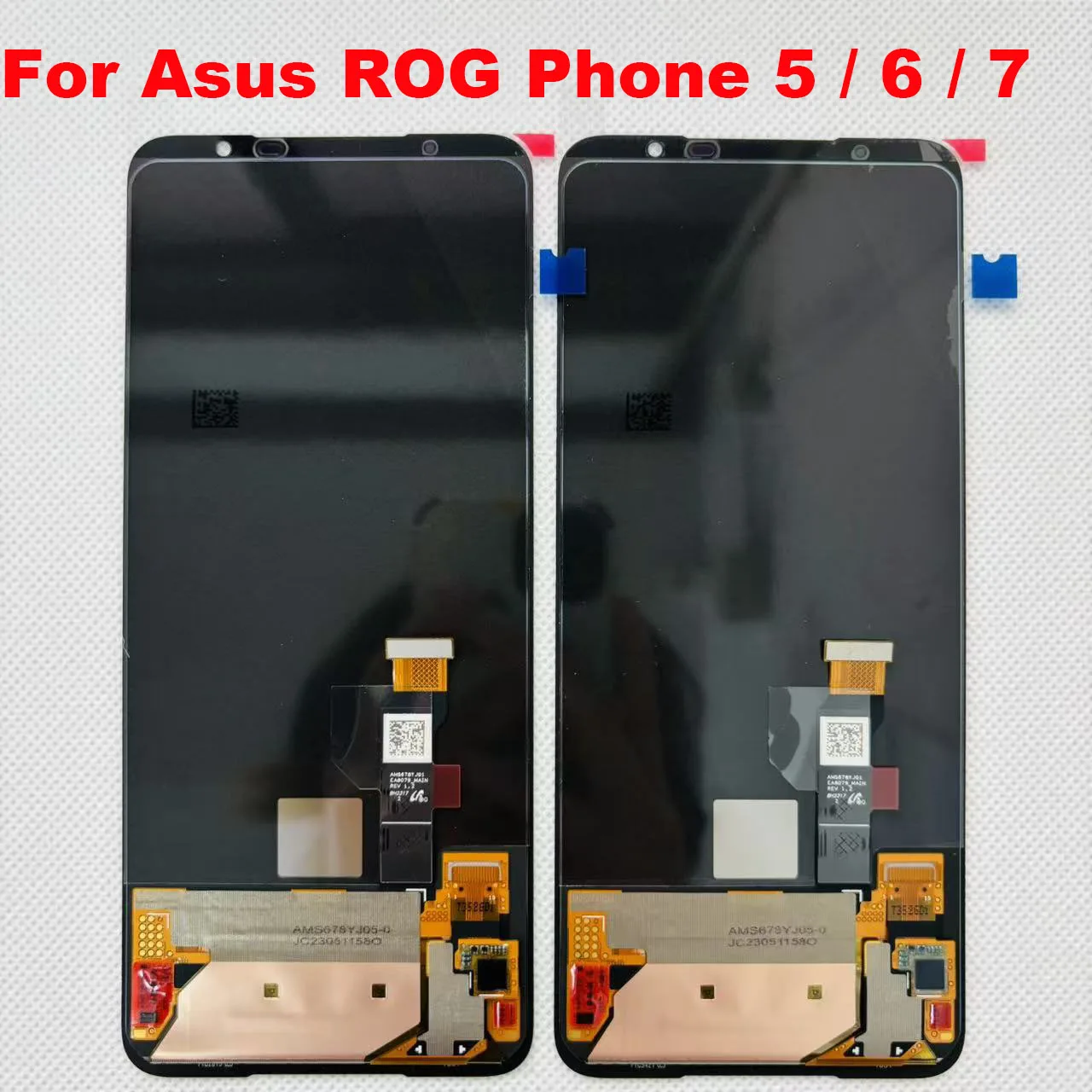 

6.78"Original For Asus ROG Phone 5 / 6 / 7 LCD Display Touch Screen Digitizer Assembly For Asus Rog5 Rog 6 Rog 7 LCD Replacement