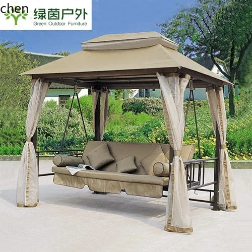 

LXC Outdoor Swing Bed Indoor Swing Bed Bedroom Double Multi-Functional Hanging Chair Rocking Chair Dual-Use Hammock