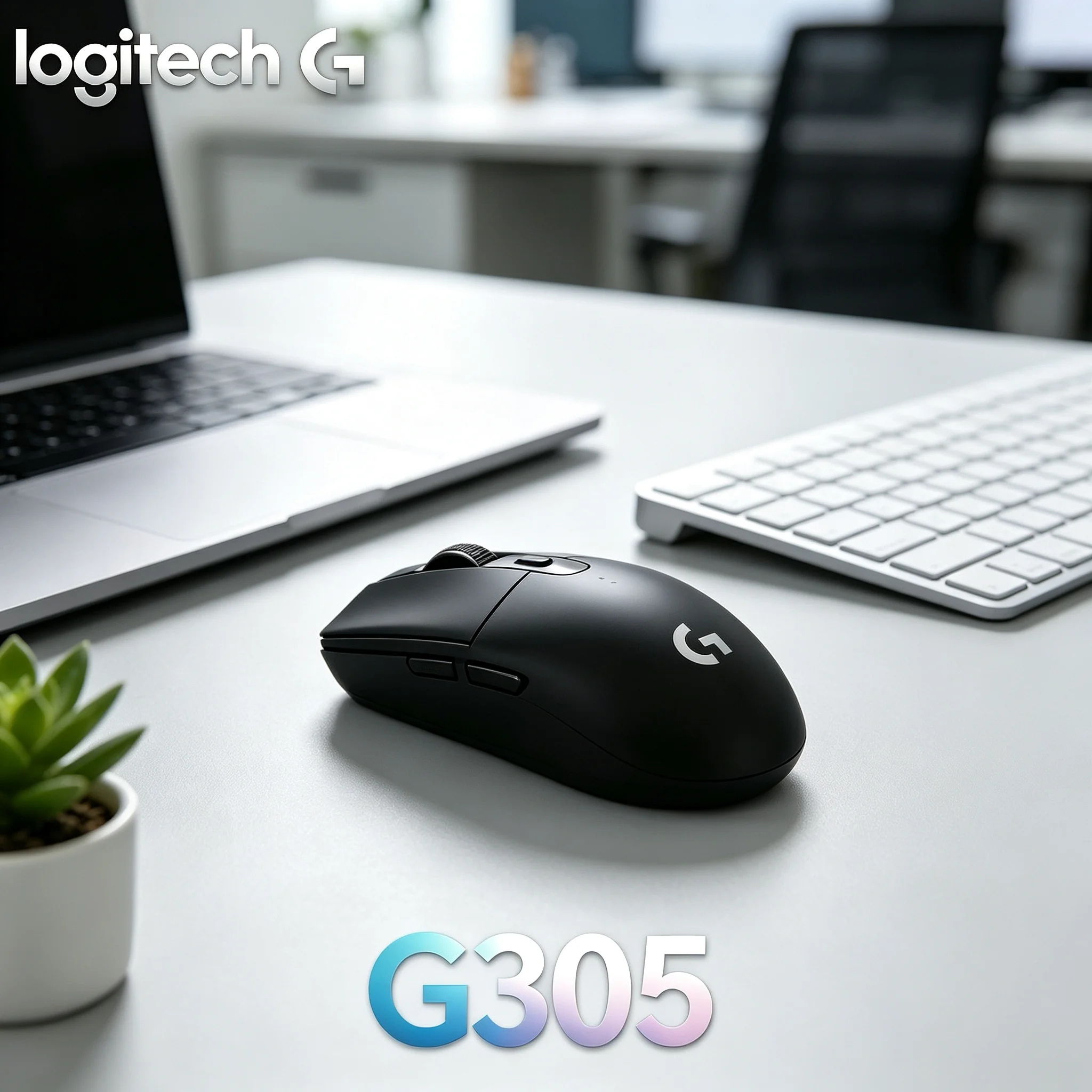 Logitech G305 2.4G Wireless Gaming Mouse 6 Customizable Programmable Keys For PUBG CS GO LOL Players