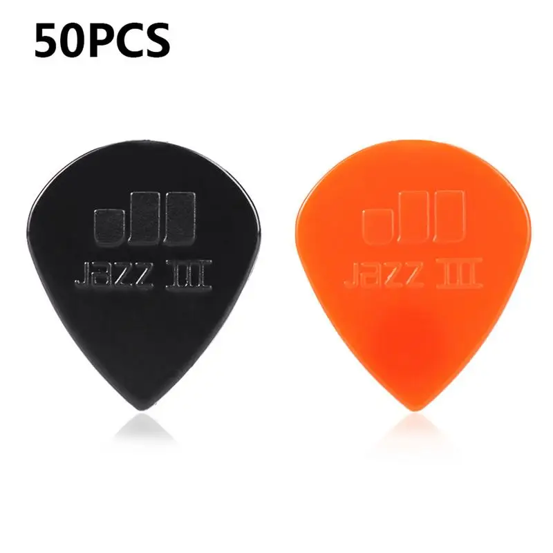 20/50 Pcs Guitar Picks Tortex Jazz III XL Guitar Pick Plectrum Mediator Guitar Parts Accessory Colorful Guitar Nylon Picks