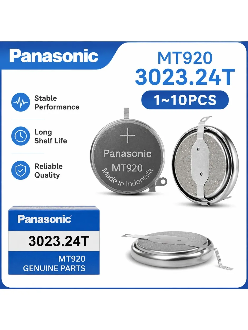 Oryginalna bateria Panasonic 3023-24T MT920 z metkami 3023.24T MT-920 3023 24T 302324T, akumulator do zegarka Seiko Kinetic 3023-44Z — 2