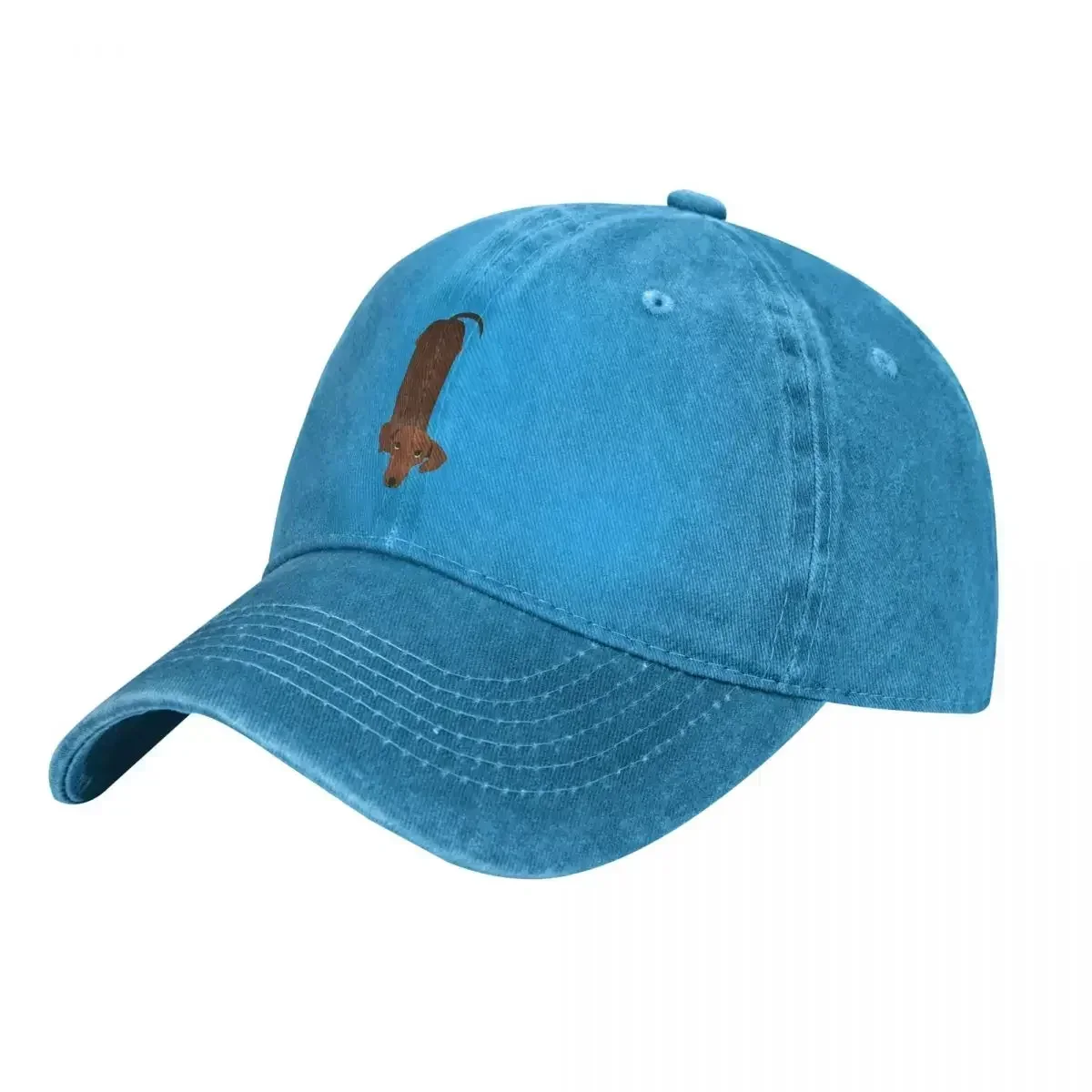 New I Love My Wiener Dog Dachshund Men Women Baseball Cap Distressed Washed Caps Hat Fashion Outdoor Activities Sun Cap