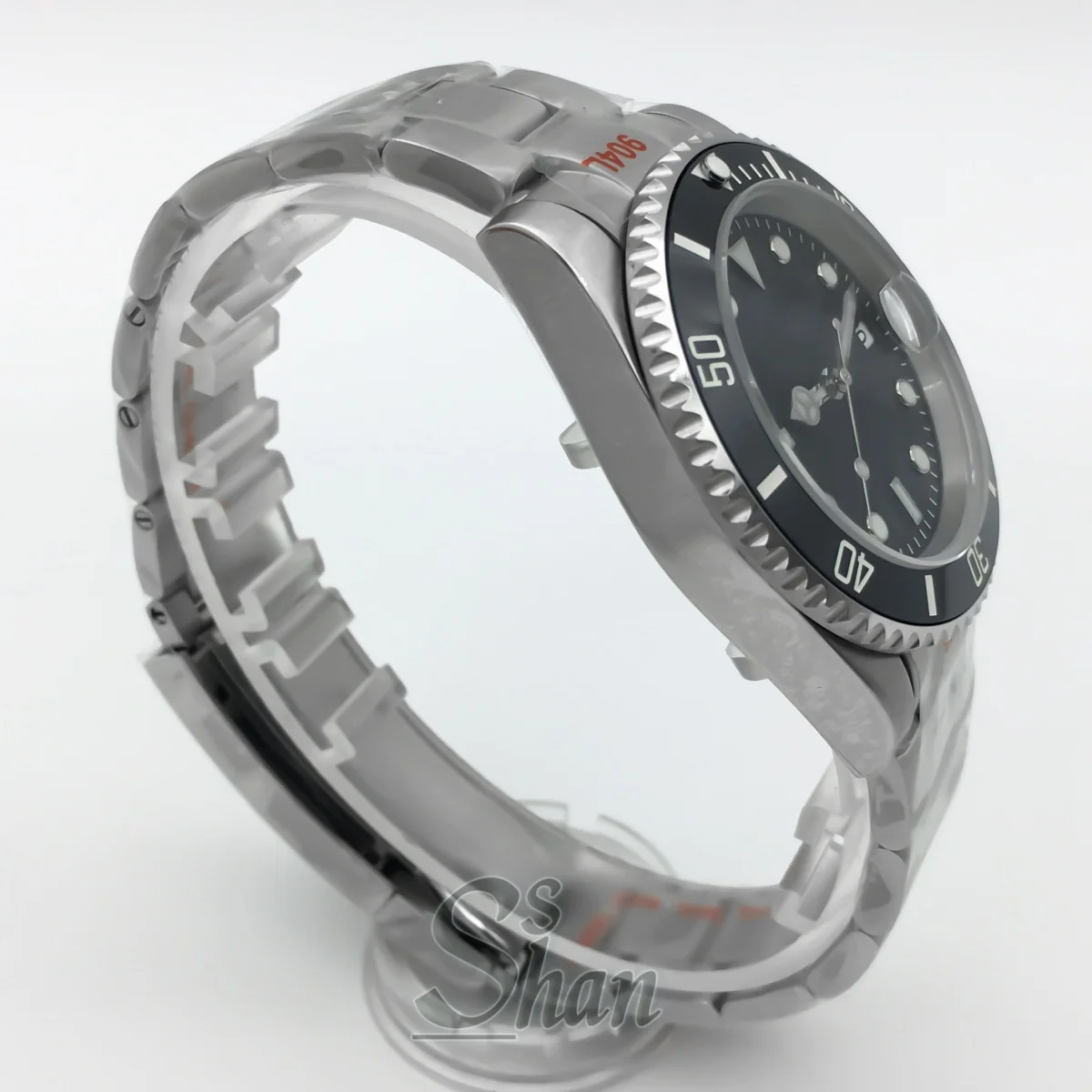 36mm 38mm 40mm 高級ビジネス向けNH35搭載メンズ自動巻きダイバーズウォッチ、サファイアクリスタルと逆回転防止セラミックベゼル付き