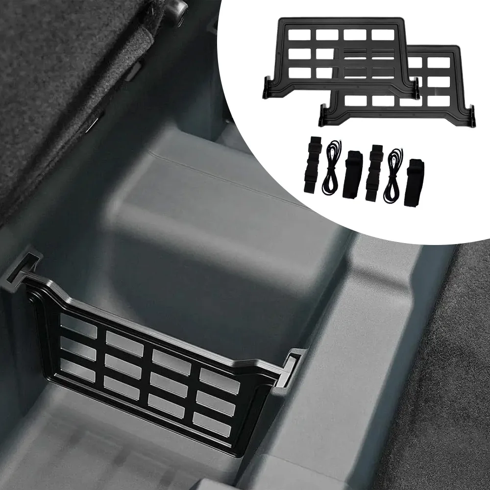 2PCS Rear Under Seat Dividers for Ford Maverick 2022-2025 Rear UnderSeat Storage Space Dividers Organizer Accessories