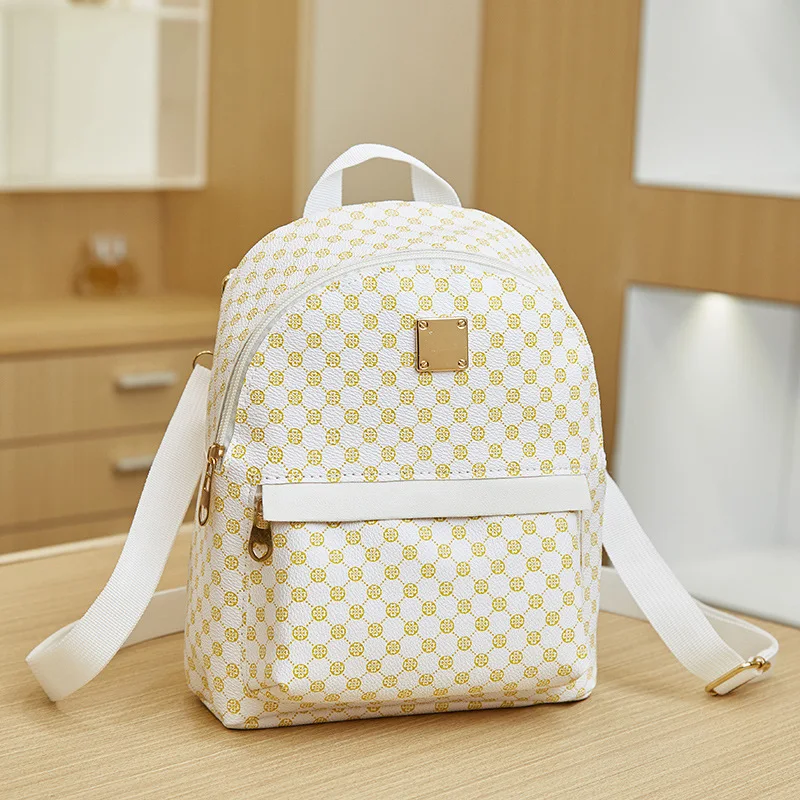 New Ladies Bags Fashion Old Flower Print Backpack Casual Schoolbag Women\'s Bag backpack women  bags for women  backpack